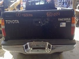 2000 TOYOTA TACOMA BLACK SR5 EXTD. CAB 2.7L AT 2WD vZ24889